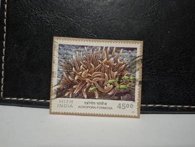 2001 India Stamp Coral