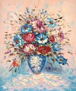 Bouquet of Joy - Oil Painting