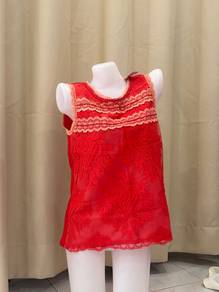 red dress