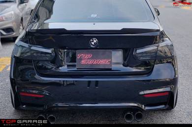 Bmw 3 Series F30 M4 PSM MP Spoiler Bodykit Black