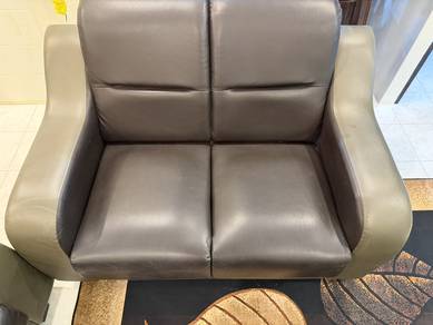 3+1+1 Seater Leather Sofa Set