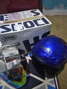 shoei JF3 royal blue