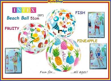 INTEX Inflatable Pool Beach Ball Bola Kolam Renang