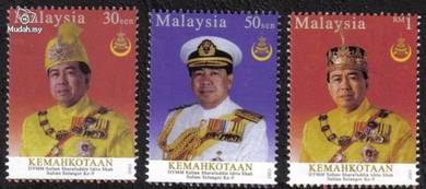 2003 Coronation HRH Sultan Selangor Malaysia Stamp