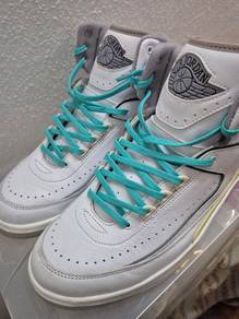 Nike Air Jordan 2 Retro White Grey Teal