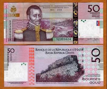 Haiti 50 gourdes (2013) - Pick P274d     unc