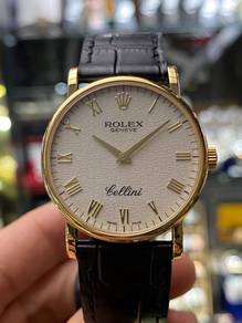 Rolex Cellini 5115/8 18k 750 Yellow Gold Watch