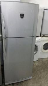 Refrigerator Fridge Peti Ais Sharp 2 Pintu Freezer