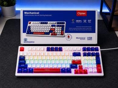 Keyboard Mechanical RGB Cliptec 