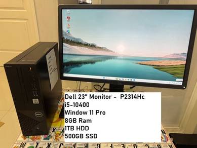 DESKTOP FULL SET i5 10TH GEN + 23” DELL MONITOR