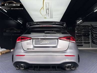 Mercedes W177 V177 A35 A45 Diffuser Exhaust Tips