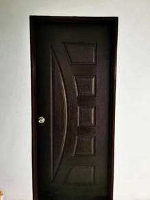 Pintu Kayu CLIFTON Tahan Air Hujan + Harga Offer