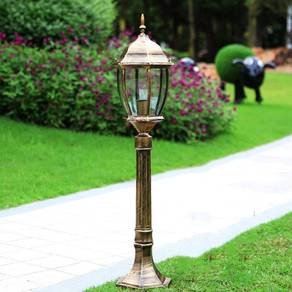 European Garden Pillar Lamp