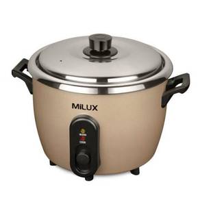 Milux 1.8L rice cooker (304 stainless steel pot)