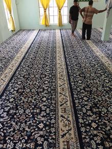 supplier dan install karpet masjid atau surau