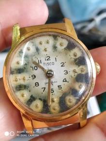 Vintage Fisco gent braille watch for blind