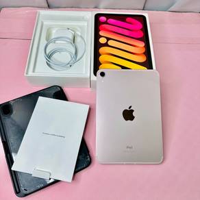 ipad mini 6 64gb| full set |sim + wifi|free casing