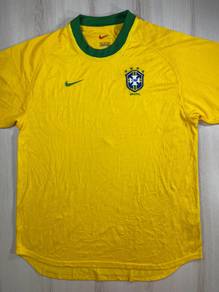 Nike 2000 Brasil Home Jersey #DE Used
