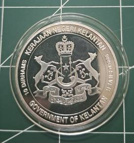 10 Dirham Syiling Perak