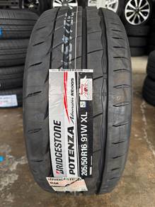 Tayar Baru 205 50 16 Bridgestone Potenza RE005 new