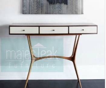 Modern Teak Console Table