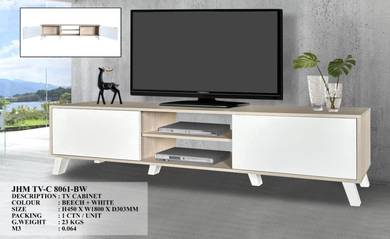 6 FT Tv Cabinet HC C8061 BW
