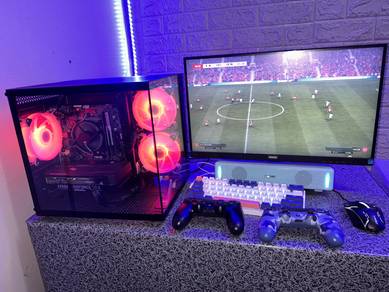 gaming pc + gaming chair