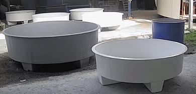 Fiberglass Fish Hatchery Tank /  Artemia Tank  :