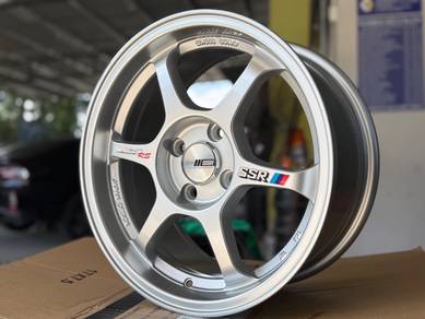 Sport Rim Baru SSR Type C 15 inch Silver