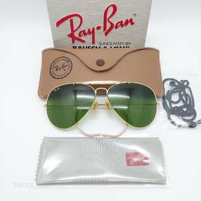 Rayban BL USA ODM GOLD RB-3 GREEN 62MM