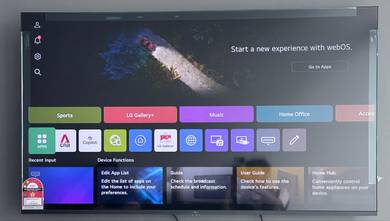 LG 55” UHD 4K AI Smart HDR LED TV