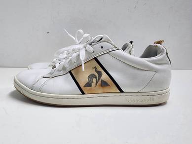 [9UK] Leather Le Coq Sportif Courtclassic Twill Sn