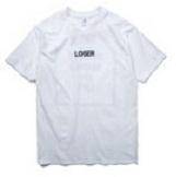 A15434 LOSER SCHOOL RUINED MY LIFE WHITE T-SHiRT