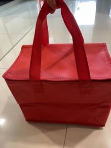 Square Cooler bag with top handle