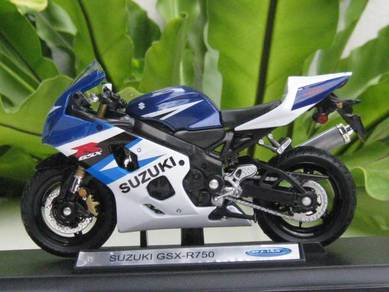 Welly 1-18 Suzuki GSX-R750 2004 Super Bike
