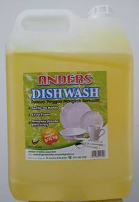 Anders Dishwash Yellow 10L MSDS Gentle to Hand
