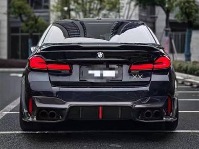 BMW G30 M5 Diffuser + Splitter With Led Bodykit