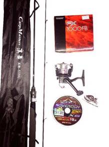 Shimano fx 1000 reel combo lemoren carp masters ul