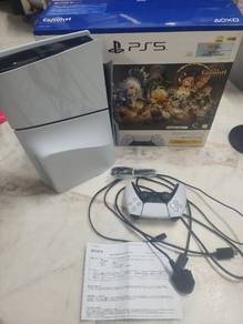 ps5 slim disc 1tb myset warranty 2027