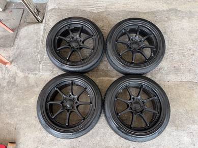 Rim ce28 thailand 15 inch tyr 80% viva atos kelisa