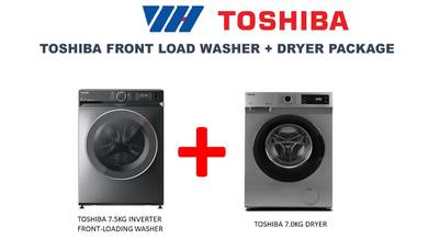 [PACKAGE] Toshiba Front Load Washer+Toshiba Dryer