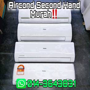 Used Aircond Second Hand Murah 1hp, T181025
