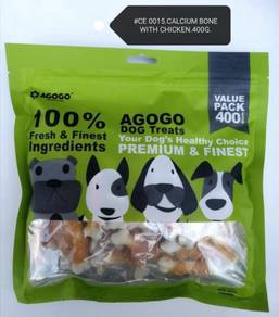 Agogo Calcium Bone with Chicken 400gram Dog Treat