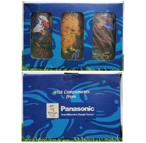 Vintage Plastic Cup set Olympic 2000 Pre-loved 