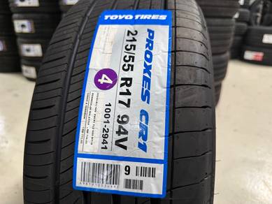Tayar Baru 215 55 17 Toyo CR1 2025 New Tyre offer