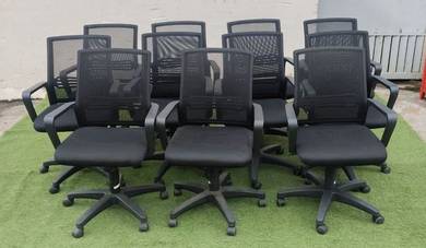YE70A Kerusi Beroda Ofis Pejabat Office Chair Mesh