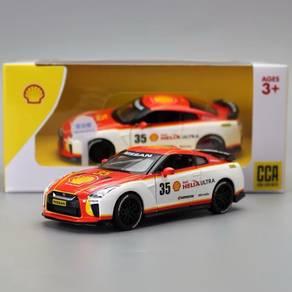 Shell Helix Ultra Nissan GTR Diecast Model Car