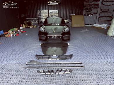 Porsche 718 GT4 Bumper Bonnet Diffuser Side Skirt