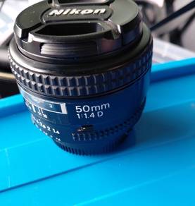Nikon AF 50mm f/1.4D Prime Lens (UNTESTED)