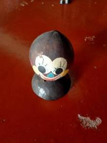 Coconut antique decorative item